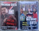 Nicolae Guță volumul 28 , 2 casete sigilate cu muzică de petrecere și manele