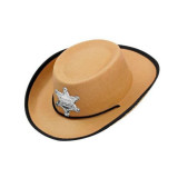 Palarie cowboy copii crem