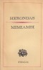 Herondas - Mimiambi, Univers, 1976, Thalia, Teatru, Romana, Brosata, Stare Buna