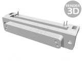 D-Sub 37-PIN Soclu Mamă 90&deg; THT UNC 4-40