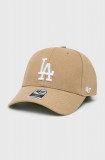 47brand șapcă MLB Los Angeles Dodgers B-MVP12WBV-KHC, 47 Brand