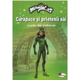 Carapace si prietenii sai. Carte de colorat/***