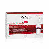 Cumpara ieftin Tratament impotriva caderii parului pentru femei cu Aminexil Dercos Clinical 5, 21 fiole*6 ml, Vichy