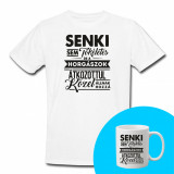 &quot;Senki sem t&ouml;k&eacute;letes&quot; Set Personalizat &ndash; Tricou + Cană Negru XL