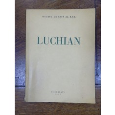 Expozitia Luchian, catalog de T. Enescu, Bucuresti 1957 cu semnatura olografa M. H. Maxy