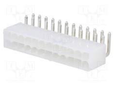 Conector cablu-placă soclu tată N42G 4,2mm PIN 24 THT 600V NINIGI