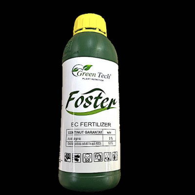 Foster 1L, ingrasamant cu alge marine, Green Tech, inradacinare, inflorire, dezvoltarea fructelor foto