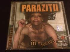 VAND cd hip hop rap romanesc Parazitii - In Focuri (2002) original impecabil foto