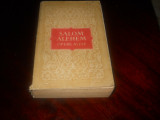 Salom Alehem - Opere alese ( romane si povestiri ) 1955