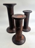 Set 3 Sfeșnice Vintage Brutaliste Ceramică Fritz van Daalen (Germania de Vest) MCM brutalism industrial scandinavian