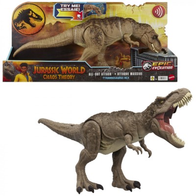 JURASSIC WORLD EPIC EVOLUTION DINOZAUR TYRANNOSAURUS REX foto