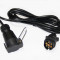 Cablu electric curent BestAutoVest pentru remorca , 3 metri, 7 pini cu fisa + priza cu sistem de blocare AutoDrive ProParts
