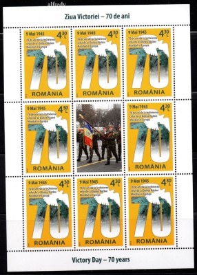ROMANIA 2015, Ziua Victoriei, MNH, 2065 foto