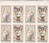 ROMANIA 1991 LP 1258 a EXPOZITIA FILATELICA ROMANO-CHINEZA BLOC DE 4 MNH, Nestampilat