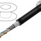 Cablu ETHERLINE&reg; ROBUST 4x2x26AWG 6,2mm Negru