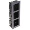 Rama montaj ingropat, 3 module, pentru Interfon modular - HIKVISION DS-KD-ACF3