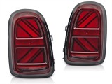 Set de stopuri LED de tuning potrivit pentru Mini Cooper Countryman F60 2016-2020 cu baza rosie, cu functia "Bun venit", stanga si dreapta Performance