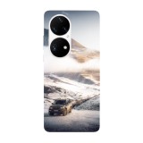 Husa compatibila cu Huawei Nova Y70 model On top of the mountain offroad, Silicon, TPU, Viceversa, Transparent, Carcasa
