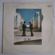 Rar! Disc vinil 12''Pink Floyd,albumul:Wish you were here-Rusia 1991 ed.limitată