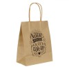 Sacosa Cadou, Model Never Give Up, Maro, 18x10x23cm, Oem