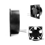 Ventilator Axial 120x120x38mm 220V AC, 2700 RPM, Metal/Plastic - Ideal Frigidere, Congelatoare, Sudura, Racire Electronice