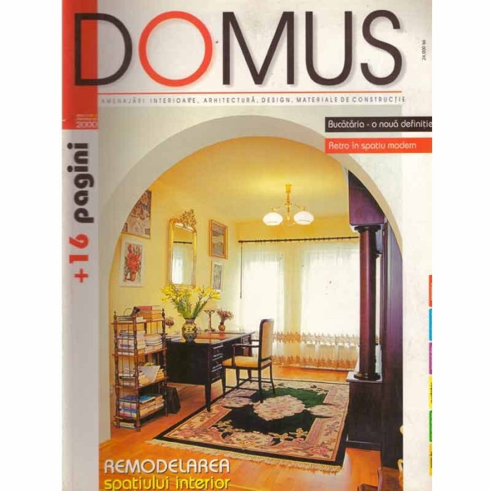 - Domus - amenajari interioare, arhitectura, design - nr.3, aprilie