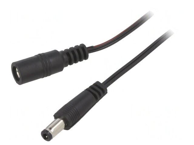 Cablu Alimentare DC 5,5/2,5mm Negru