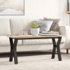 Gossi picioare masuta de cafea y-frame 90x30x43 cm fonta