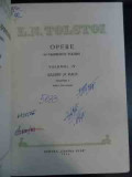 Opere Vol.iv Razboi Si Pace Vol.i - L.n. Tolstoi ,541798