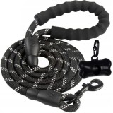 Lesa pentru caini, Purlov, PP, reflectorizanta, cu carabiniera, 3 m, Isotrade