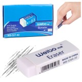 Guma de sters WB-527-40, alb, 3.5 x 1.5 x 1 cm, Lean 22414