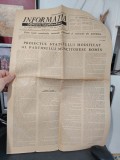 Informația Bucureștiului, ziar al Comitetului orășenesc București al PMR, 9 august 1954, anul II nr. 320, A0001