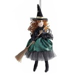 Figurina Vrajitoare Befana textil multicolor II cm 16x5x29 H