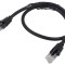 Patch cord UTP Cat6 Negru 5m