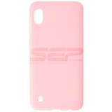 Husa Samsung Galaxy A20, TPU Matte, Neagra, Protectie Telefon
