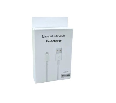 Cablu de date MicroUsb Fast Charge SX-28, 1 metru foto