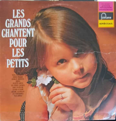 Disc vinil, LP. Les Grands Chantent Pour Les Petits-COLECTIV foto