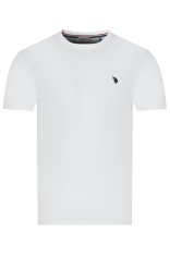 Tricoul pentru barbati U.S. Polo Assn Mick alb foto