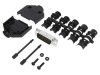 Conector D-Sub 15 pini Tata Drept Amphenol, Montare pe Cablu, Neecranat, Placare Aur