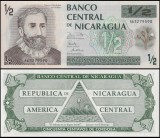 Nicaragua 1991 - 1/2 cordoba, necirculata