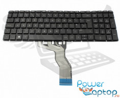 Tastatura Laptop HP Pavilion 15 AB layout UK fara rama enter mare foto