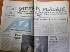 ziarul AZI 22 ianuarie 1991-razboiul din golf foto