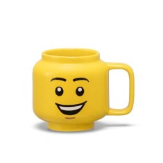 LEGO Cana mica LEGO din ceramica &ndash; Cap de baiat fericit Quality Brand