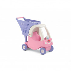 Masinuta printesa in forma de cos pentru cumparaturi Little Tikes