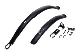 Set aparatoari noroi WM, fata+spate plastic, roata 24&quot;-28&quot;, culoare negru Cod:AWR2155