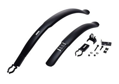 Set aparatoari noroi WM, fata+spate plastic, roata 24&amp;quot;-28&amp;quot;, culoare negru Cod:AWR2155 foto