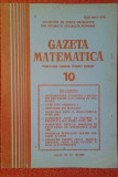 Gazeta matematica nr. 10 din 1985