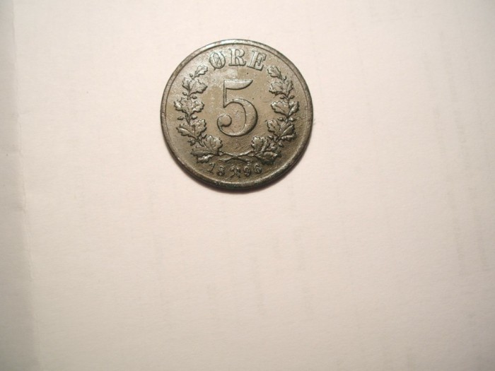 DANEMARCA 5 ORE 1896