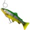 Swimbait Articulat SAVAGE GEAR 4D Line Thru Trout SS, Firetrout, 180g, 25cm, 1buc/pac