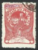 EROARE - TORCATOAREA 1906 - PUNCT MARE ROSU LA LITERA ,,B&#039;&#039;, Stampilat
